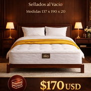 Colchón Camero EKO precio 170usd Medidas 137 x 190 x 20 *Sellados al Vacío* - Img 56418843