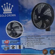 Ventilador de pared gold crown 18 " - Img 55232432