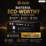 Batería ecoworthy 51.2V - Img 57563819