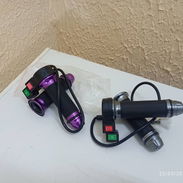 Puños de 3 velocidades con retroceso para motos y bicimotos eléctricas - Img 54318270