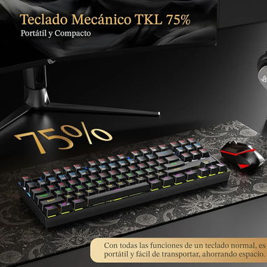 Teclado mecánico Redragón nuevo en caja - Img 120368244