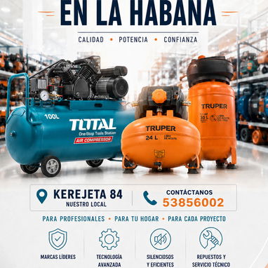 ‼️COMPRESORES DE AIRE 💥🚀 ¡LA POTENCIA QUE TU TRABAJO NECESITA ESTÁ EN KEREJETA84! 💨⚙️☎️5️⃣3️⃣8️⃣5️⃣6️⃣0️⃣0️⃣2️⃣☎️ - Img 124594611
