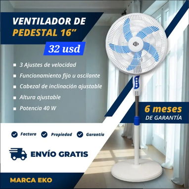 Ventilador Recargable 16" - 4/4