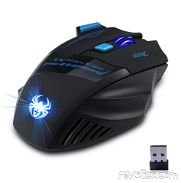 Mouse Gamer ZELOTE X7 Inalámbrico de 7 botones, luces RGB e incluye las baterías(2 AAA)...Ver fotos.....59201354 - Img 44953774
