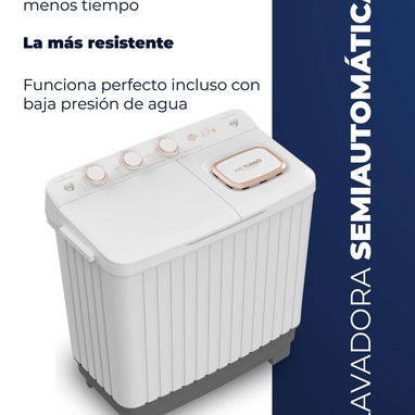Lavadora semiautomática 7kg Eko (Incluye regulador de voltaje) - 2/2