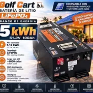 Batería de Litio LiFePO4 - Humsienk🔋 Tecnología LiFePO4 (Más segura y duradera) 🛡️ 5.12 kWh (5120 Wh) 🔋 - Img 58335722