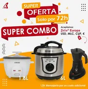 SUPER COMBO 💥 OLLA REINA- OLLA ARROCERA- CAFETERA ELÉCTRICA 💥 - Img 50112116