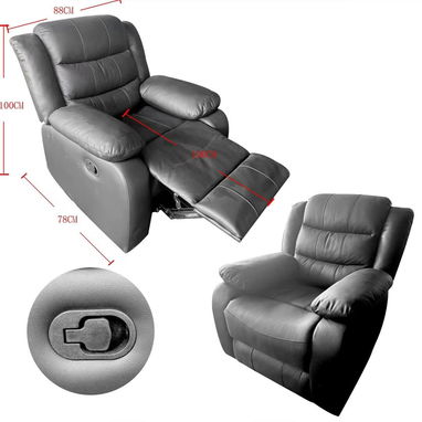 Asiento reclinable polipiel (CV) - Img 124569035