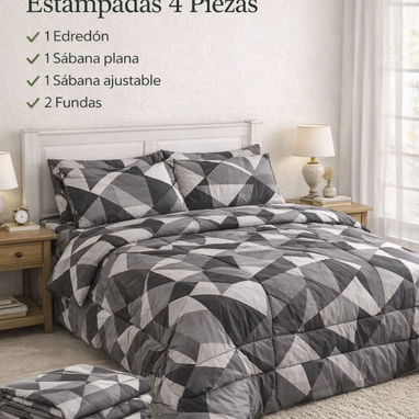 Juego de Edredón de 5 piezas - Img 121501670