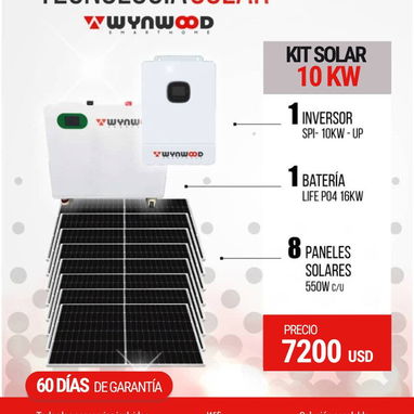 Kit solar (paneles, baterías, inversores, accesorios) - Img 119184239