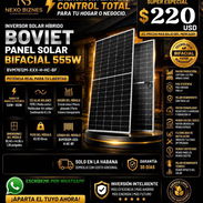 PANEL SOLAR BIFACIAL BOVIET 555W — VEGA SERIES™ - Img 57922480