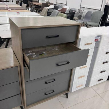 Gavetero Gris Oak de 5 Gavetas - 2/2