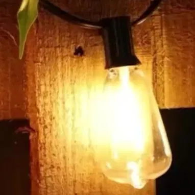 Guirnaldas 15 Metros 27 Bombillas LED Vintage, luces decorativas exterior 15 Metros 25+2 Bombilla 💡 📦 - Img 105486711