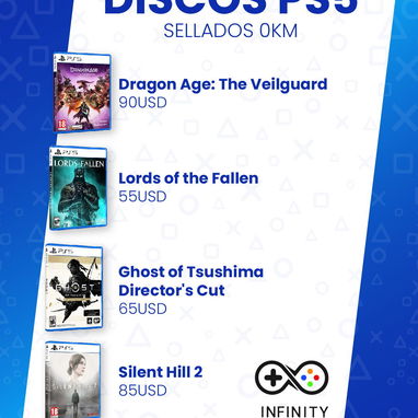 INFINITY PLAY-VENTA DE DUALSENSE EDICIÓN LIMITADA Y JUEGOS DE PS5 - Img 124118438