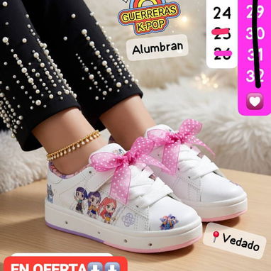 Tenis y ropita de las guerreras k-pop - 3/10