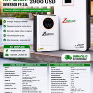 Combo Zenogk inversor 3.6kw + batería 8kw - Img 56380783