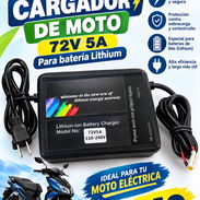 Cargador moto 72v5a - Img 58270910