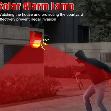 vendo alarma (una unidad) con carga solar, con sensor a distancia .excelente para psneles solares - 5/5