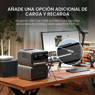 Ecoflow River 3 Max Plus con batería extra EB600 Estación de energía portátil - 5/5
