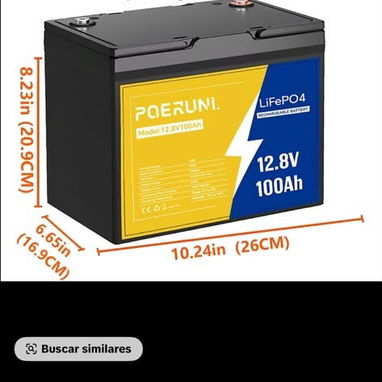 Baterías de 12v y 100 amperes - 4/5