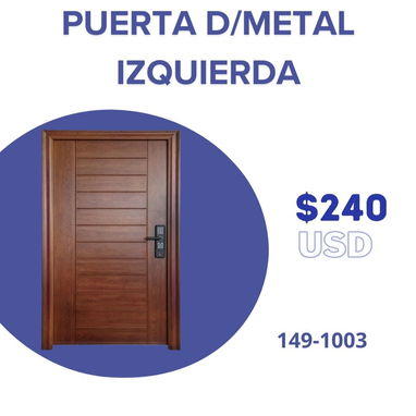PUERTAS DE METAL EXTERIOR - Img 125405553