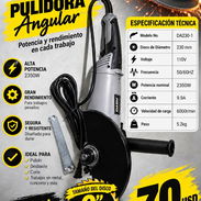 🔥!Pulidora DASH 9 pulgadas ”, sierra METABO y caladora MAKITA. ¡Calidad y potencia a precios increíbles! 💪 - Img 58153902