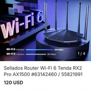 ROUTER TENDA TX2 PRO WIFI 6 AX1500 SELLADO EN CAJA NUEVO PRECIO 63142460 - Img 56724613