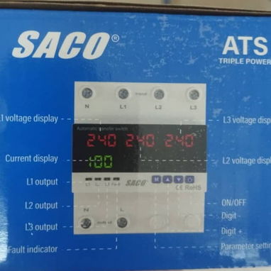 Transfer switch(ATS) con protector de voltaje - 2/4