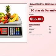 BALANZA DIGITAL COMERCIAL MARWA . - Img 57058428