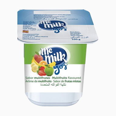 Yogur de vasitos natural y con sabor🥛🍓🍏🍌 - 2/5
