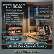Batería 12v 100A Lifep04 con Bluetooth. - Img 57981445