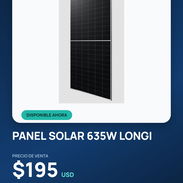 Panel solar 635w LONGI - Img 57509881