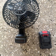 Ventilador portátil con batería de 3h + una de repuesto - Img 55736028