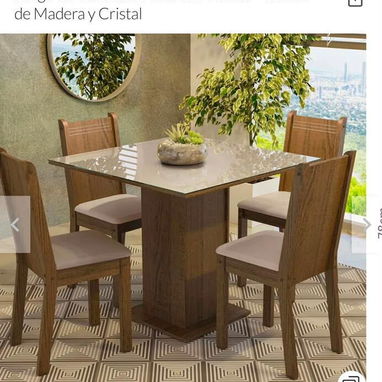 Juegos de comedor importado de 4 plazas - 2/2