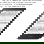 Lector digital Kobo Clara 2E(Lo mejor para leer digital) - Img 49068710