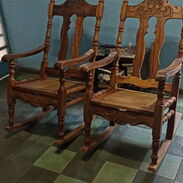 Vendo sillones de madera de buena calidad.50usd cada uno es una pareja. - Img 44551317