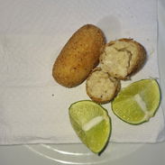 "Croqueton de pollo70%30%bechamel,Sabor casero." - Img 58015612