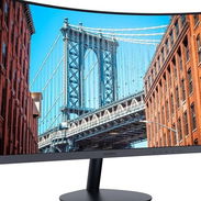 SON BAJO CONSUMO DE ENERGIA!!! Monitores 27 Pulgadas 0km sellados📦 Curvo Full HD 1080P Monitor Panel VA Color Negro - Img 56357559