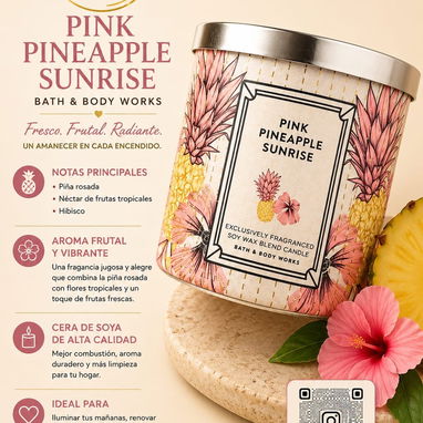 Velas Aromáticas Bath & Body Works Originales 3 Mechas 🕯️✨ - Img 123884340
