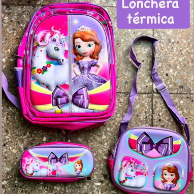 25usd. Set de mochilas 3D - 6/6