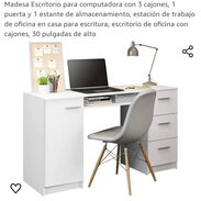 Mesa escritorio para computadora nueva en caja importada - Img 46077074