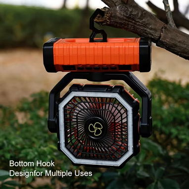 VENTILADOR RECARGABLE YOOMUE MODELO X11 20000MAH LED CONTROL REMOTO 4 VELOCIDADES ENVÍO DISPONIBLE + GARANTÍA - 8/10