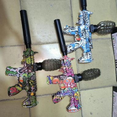 Ametralladora M416 y Mp7 super lindas de bolita hidrogel dispara duroo - 8/10
