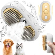 MASCOTAS🉐CEPILLOS DE VAPOR ELECTRICO PARA PERROS Y GATOS - Img 48537747
