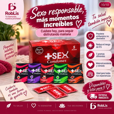 Condones condon condón preservativo masculino hombre - 6/6