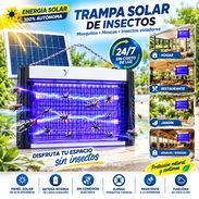 Lámpara atrapa mosquitos Solar/trampa UV de atracción - Img 58051510