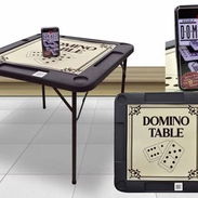 📢 Mesas plegables para jugar dominó con juego de dominó incluido. Importadas - Img 55744347