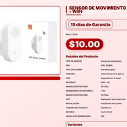 SENSOR DE MOVIMIENTO PIR - WIFI . - Img 57567121