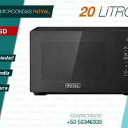 Horno microondas de 20 L ROYAL. Producto con factura y garantía que usted estrena - Img 50473980