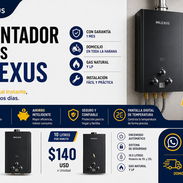 CALENTADORES DE GAS MILEXUS – 10L Y 20L 🔥 🚿 Agua caliente al instante para tu hogar. Una solución práctica, cómoda - Img 57093922